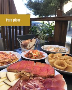 para picar en la revuelta