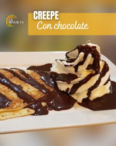 crepe chocolate en zaragoza