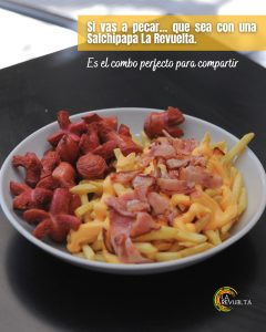 salchipapa en zaragoza