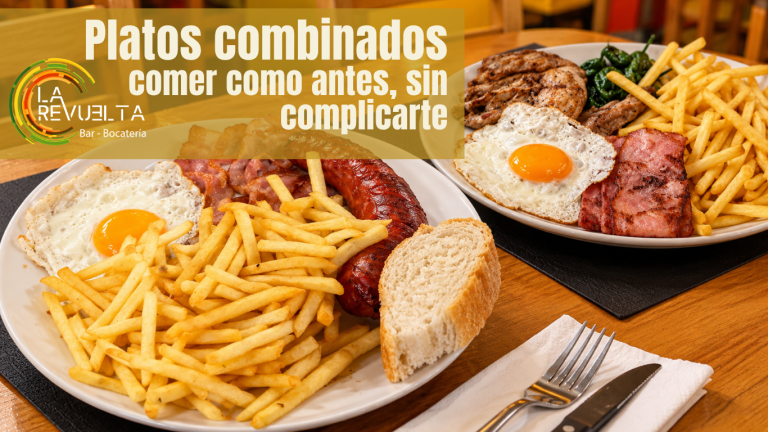 Plato combinado en Zaragoza en La Revuelta San José